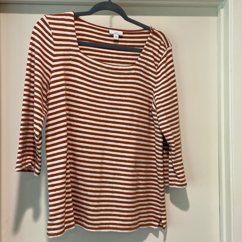 JJill square neck top.